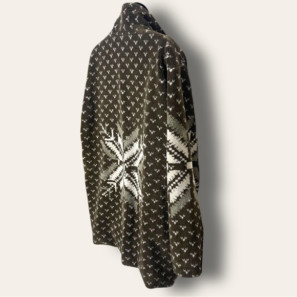 MUSKOKA Lakes Plush Zip Front Jacket Size Medium Green - Picture 12 of 16